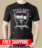 The haunted Saint Albans Sanitarium in Virginia official ghost hunt weekends graphic tee.