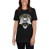 Thomas House Skull Angel Wings Yellow Tee