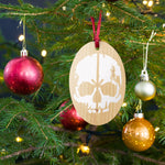 GHW Skull Wooden Ornaments