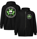 GHW Shamrock Skull Unisex Heavy Blend Zip Hoodie