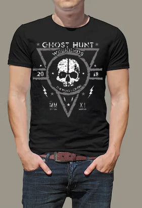 Thomas House Hotel GHW Skull 2018 Grey Official Event T-Shirt
