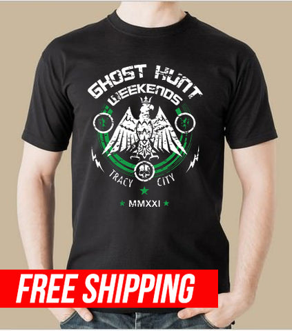 Own this limited run collectors graphic tee for the Tracy City Dinner & Ghost Hunt in Tracy City Tennessee.