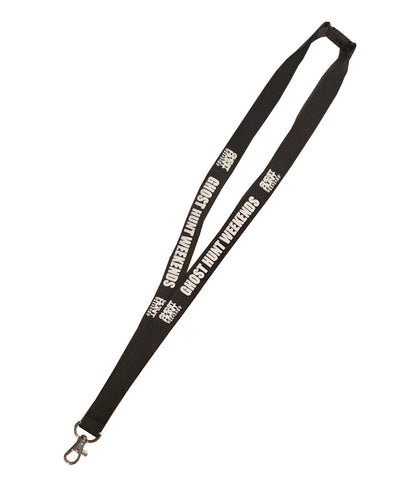 Ghost Hunt Weekends Blackout Lanyard