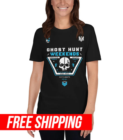 The Clay County Jail and Courthouse in Florida, one of the most haunted locations in Florida. Own the shirt today.