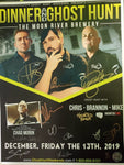 Moon River Brewery Autographed 2019 Event Poster with TWC