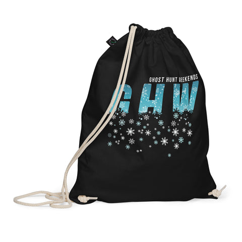 GHW Snowflake Organic cotton drawstring bag