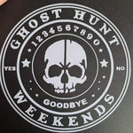 GHW Ouija Car Decal (White)